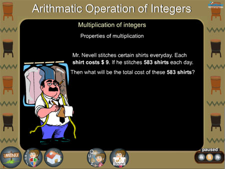 Integers - Arithnatic operations of integers